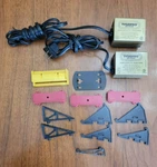 Lot Of 2 Tyco Pro Real Racing Transformer Model S608HO & 608P + Extras. Fixed Price $15.95.