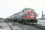 Sp Emd FP7A No. 6451 8 X 10 Photo W Train Sunset Limited Lafayette Jan 1971. Fixed Price $12.99.