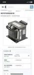 Ge Control Power Transformers CR308XT204A. Fixed Price $250.00.