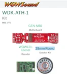 New Train Control Systems Tcs 1772 Wow WDK-ATH-1 Dcc Sound Decoder Conversion. Fixed Price $125.49.