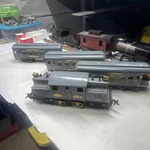 Ives 3242 Vintage Standard Gauge Nyc Gunmetal Grey Set 184 185 186 Prewar. Fixed Price $599.99.