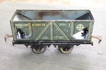 Bing Prewar Gauge #525/116 4-WHEEL Penna Coal & Coke Co. Gray Hopper Car B2. Fixed Price $60.00.
