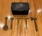Antique Vintage Lionel Prewar 208 Gray Box With 5 Tools Standard Gauge. Fixed Price $149.99.