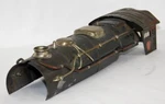 Prewar Lionel Standard Gauge 385E Shell 2-4-2 Steam Engine Dkgray Copper & Silvr. Fixed Price $75.00.