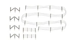 Woodland A2980 Ho Scale Barbed Wire Fence Kit. Fixed Price $12.99.