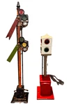 2PC Set Lionel - #78 Block & #66 Duel Arm Semaphore Signals Used No Boxes. Fixed Price $69.50.