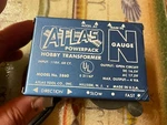 Atlas, Gauge, Power Pack, 118V, No. 2860-600, In Box. Fixed Price $45.00.