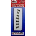 Atlas 2526 Code 80 Snap-track Curved Radius 482.6MM 15 Deg (6). Fixed Price $14.14.