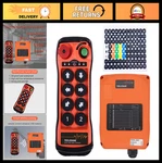 8-BUTTON Industrial Wireless Crane Remote Control Kit 12V/24V Electric Lift Ho. Fixed Price $237.99.