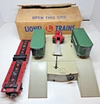 Lionel 460 Scale Piggyback Loader Platform Trailers Train Car & Original Box. Fixed Price $49.99.
