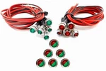Concepts Led-rgcp X Red Or Green Wire 6-12V Chrome Panel Leds 2NDPOST. Fixed Price $11.04.