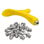 48PCS Stainless Steel Skid-proof Nails Replacement Track Spikes For Shoes. Fixed Price $11.99.