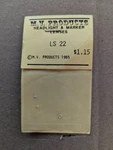 M.v. Products Ls 22 Headlight Marker Lenses Ho Gauge Vintage 1985. Fixed Price $5.00.