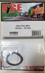 Ultra Flex Hook-up Wire 32AWG .023 Diameter Brown 10' Nce #251 Model Railroad. Fixed Price $7.95.