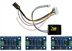 Dcc Concepts Black & Pin Function Decoder + 3 Abc Modules DCD-ZN218.6S. Fixed Price $68.41.