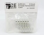 Nce 0295 Ho 14-24 Awg 6CIR Euro Term Strip (bag Of 3). Fixed Price $10.99.