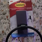 3M Command Black Metal Rust Resistant Adhesive Towel Ring Wall Mounted Bathroom. Fixed Price $10.00.
