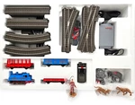 Marklin 29411 H0 "circus Mondolino" New Steam Starter Train Set (ages 5+). Fixed Price $215.00.