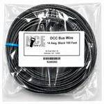 Nce 524-284 Dcc Main Bus Wire Black 25 Feet (14 Awg). Fixed Price $16.10.