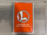 New Lionel Mainline Die-cast Block Target Signal 6-22945. Fixed Price $39.99.