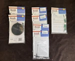 Digitrax Signal Masts And Cables, New (4) Shabc (2) Sdck (1) Smbk SE8C. Fixed Price $150.00.