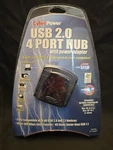 Cyberpower (CPH420P) 4-PORTS External Hub Usb 2.0 Expander. Fixed Price $19.99.