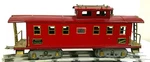 American Flyer #4021 Standard Gauge Wide Lighted Caboose, All Original. Fixed Price $99.99.