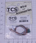 Train Control Systems 1309 JST6 6-PIN Colored Wire Inline Connector. Fixed Price $15.00.