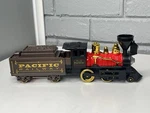 Toysmith Classic Pull Back Steam Engine Pacific Railway. Fixed Price $9.99.