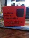 Cir-kit Concepts 1009A 12 Volt Watt Plug-in Transformer. Fixed Price $24.00.
