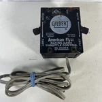 Vintage Gilbert American Flyer Racing Throttle Control 16C199-B Transformer. Fixed Price $15.99.