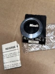 Minolta Reverse Ring Ii 49MM Nib. Fixed Price $10.50.