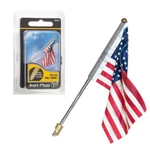 New Woodland Scenics JP5953 Just Plug - Small Flag Wall Mount. Fixed Price $13.49.