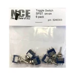 Nce 5240303 TS6S On/on Spst Toggle Switch 6-PACK 125V 5A. Fixed Price $10.99.