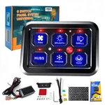 6 Gang Switch Panel With Automatic Dimmable On-off Led Pod Universal C.... Fixed Price $158.59.