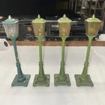 4 Lionel # 56 Lamp Posts Standard Gauge Train, Tested. Fixed Price $69.99.