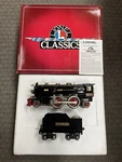 + Lionel Classics 6-13100 Standard Gauge Tinplate Black 390E Locomotive & Tender. Fixed Price $699.99.