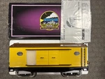 + Mth Standard Gauge Tinplate 214 Box Car Yellow & Brown 10-201 *h. Fixed Price $80.99.