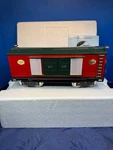 Mth 10-2037 Standard Gauge Tinplate 200 Series 214 Christmas Box Car. Fixed Price $210.00.