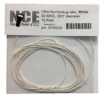 Nce 30 Awg White 10' Ultra Flex - Model Railroad Hook Up Wire #259. Fixed Price $7.29.