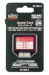 Kato 22-203-2 Emd 2ND Generation Diesel With Turbo Card For Soundbox. Fixed Price $31.99.