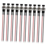 Gebildet 3V-6V-12V-24V-230V/1A 10PCS 7MM Black Prewired Mini Momentary. Fixed Price $14.28.