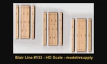 Blair Line 133 Ho Laser-cut One-lane Wood Grade Crossing (3 Sets) $5 Offer. Fixed Price $5.95.