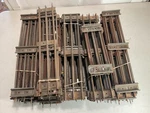Lionel Standard Gauge Lot Of 53 Pcs. Straight Track, Very Dirty. Fixed Price $49.95.