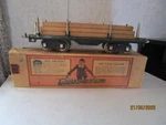Lionel, Standard Gauge, Early 511 Lumber Car W/original Load, Ob.. Fixed Price $35.00.