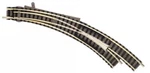 Fleischmann 9169 Scale Right Manual Curved Switch With Ballast. Fixed Price $45.46.