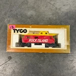 Tyco Scale 08057 Rock Island Caboose Tanker Train Car With Original Box. Fixed Price $18.99.
