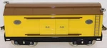 Mth 10-201 Standard Gauge Tinplate Traditions 214 Boxcar Yellow / Brown Nickel. Fixed Price $99.95.