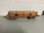 American Flyer (wide Gauge) Lumber Car 4023. Fixed Price $65.00.