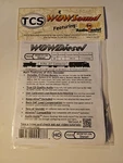 Tcs WOW101-KA-DIESEL Ho Scale 9-PIN Jst Digital Locomotive Decoder (1533). Fixed Price $95.00.